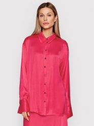 Herskind Koszula Jenka 4432370 Różowy Loose Fit. Czerwone koszule Herskind, bez wzorów, z wiskozy, bez kołnierzyka, bez ramiączek. Za 339.99 zł.