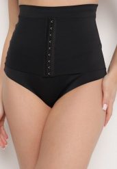 Czarna Bielizna modelująca Majtki z Wysokim Stanem Efroneira. Czarna bielizna modelująca Born2be, bez wzorów, z podwyższonym stanem. W wyprzedaży za 33.99 zł.