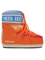 Moon Boot Śniegowce 80D1409520 Pomarańczowy. Brązowe śniegowce Moon Boot, bez wzorów, ze skóry, bez zapięcia. Za 769.99 zł.