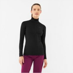 Bluza techniczna trekkingowa damska Viking Admont. Czarne bluzy Viking, l, bez wzorów, sportowe, bez ramiączek, bez kaptura. Za 139.69 zł.