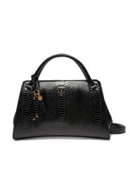 Guess Torebka HWKB94 99060 Czarny. Czarne torebki klasyczne Guess, z aplikacjami, ze skóry, bez dodatków. Za 339.99 zł.