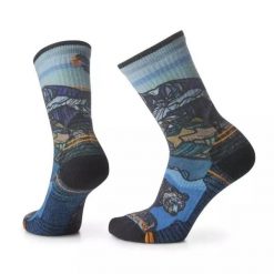 Skarpety Damskie Smartwool Hike Light Cushion Icy Range Print Crew Socks. Skarpetki Smartwool, bez wzorów, z wełny. Za 105.48 zł.