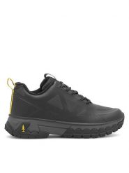 BASS OUTDOOR Półbuty BA11T002 Czarny. Czarne półbuty wsuwane BASS OUTDOOR, bez wzorów, z materiału, bez obcasa, na płaskiej podeszwie. Za 199.99 zł.