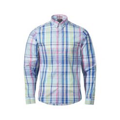 Koszula z długim rękawem Musto Marina. Niebieskie koszule Musto, bez wzorów, marine, bez kołnierzyka, bez ramiączek. Za 420.50 zł.