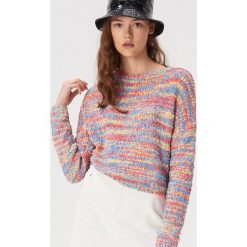 Melanżowy sweter - Wielobarwny. Swetry Sinsay, l, bez wzorów, bez ramiączek. Za 59.99 zł.