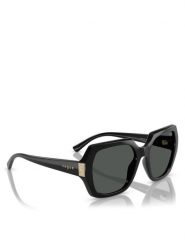 Vogue Okulary przeciwsłoneczne 0VO5612SB 55 W44/87 Czarny. Czarne okulary przeciwsłoneczne Vogue, bez wzorów, z tworzywa sztucznego. Za 419.99 zł.
