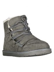 Geographical Norway Botki zimowe "Olasneige" w kolorze czarnym rozmiar: 41. Szare botki Geographical Norway, bez wzorów, z futra, bez obcasa, bez zapięcia. Za 180.49 zł.