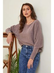 Joséfine Sweter "Hajos" w kolorze brązowym rozmiar: L. Brązowe swetry Joséfine, l, bez wzorów, z kaszmiru, bez ramiączek. Za 181.45 zł.