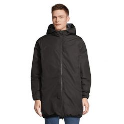 Parka wodoodporna odwracalna Sol's. Czarne płaszcze SOL'S, m, bez wzorów, z nylonu, marine, bez kaptura. Za 265.50 zł.