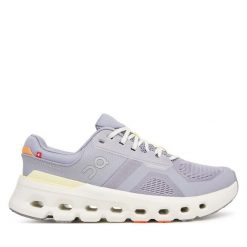 Buty do biegania On. Fioletowe buty do biegania On, bez wzorów, bez zapięcia, do biegania. Za 659.99 zł.