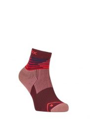 Skarpety merino damskie Ortovox All Mountain Quarter Socks. Czerwone skarpetki ORTOVOX, bez wzorów, z materiału. Za 137.49 zł.