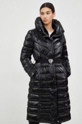 EA7 Emporio Armani kurtka damska kolor czarny zimowa. Czarne kurtki EA7 Emporio Armani, na zimę, l, bez wzorów, bez kaptura. W wyprzedaży za 1,529.90 zł.