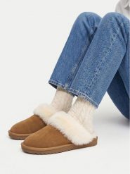Badura Kapcie EO-MADISON-TS6333-01 Brązowy. Brązowe kapcie Badura, bez wzorów, ze skóry. Za 159.99 zł.