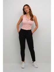 CULTURE Top w kolorze jasnoróżowym rozmiar: S/M. Różowe topy Culture, m, bez wzorów, z koronki, bez kołnierzyka, bez ramiączek. Za 56.99 zł.