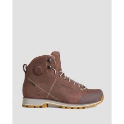 Buty trekkingowe damskie Dolomite Cinquantaquattro High FG Evo GTX. Brązowe buty trekkingowe Dolomite, bez wzorów, z materiału, za kostkę, bez zapięcia, trekkingowe. W wyprzedaży za 563.00 zł.