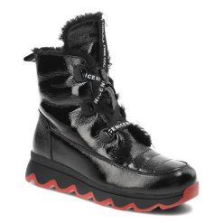 Czarne Botki Artiker Modne Ocieplane Buty. Czarne botki Artiker, bez wzorów, z futra, bez obcasa, bez zapięcia. Za 279.00 zł.