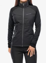 Bluza rozpinana damska Hannah Makana. Szare bluzy Hannah, bez wzorów, z materiału, bez kaptura, primaloft. Za 758.45 zł.