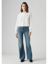 Levi's Dżinsy - Comfort fit - w kolorze niebieskim rozmiar: W25/L31. Niebieskie jeansy Levi's, l, z aplikacjami, klasyczne, z podwyższonym stanem. Za 122.09 zł.