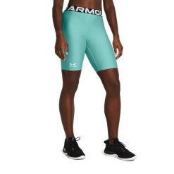 Spodenki Damskie Under Armour Treningowe Szybkoschnące. Niebieskie szorty sportowe Under Armour, bez wzorów, na fitness i siłownię. Za 68.99 zł.