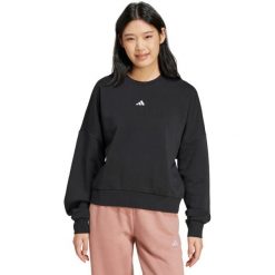 Bluza damska adidas Essentials Small Logo Feelcozy. Czarne bluzy bez kaptura adidas, xl, bez wzorów, z dzianiny, bez kaptura. Za 153.99 zł.