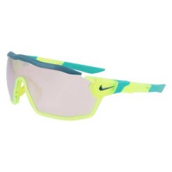 Okulary przeciwsłoneczne Nike Show X Rush E. Brązowe okulary przeciwsłoneczne Nike, bez wzorów. Za 620.00 zł.