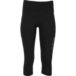 Damskie legginsy 3/4 Elite Lab X1. Czarne legginsy sportowe ELITE LAB, na lato, l, bez wzorów, z materiału, do biegania. Za 188.00 zł.