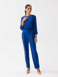 Stylove Kombinezon w kolorze niebieskim rozmiar: L. Niebieskie kombinezony Stylove, l, bez wzorów, bez kołnierzyka, bez ramiączek. Za 255.94 zł.