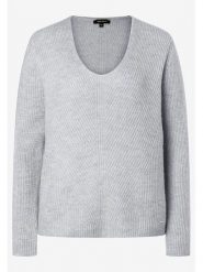 More & More Sweter w kolorze jasnoszarym rozmiar: 34. Szare swetry More & More, bez wzorów, bez ramiączek. Za 86.99 zł.