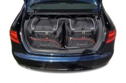 Torby Do Bagażnika Audi A4 Limousine 2007-2015 5Szt Kjust. Czarne torby podróżne KJUST, bez wzorów, z kauczuku. Za 1,529.00 zł.