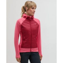 Damska kurtka z kapturem Silvini Divera. Czerwone kurtki Silvini, bez wzorów, z kapturem. Za 429.00 zł.