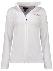 Geographical Norway Kurtka polarowa "Tug" w kolorze białym rozmiar: M. Białe kurtki Geographical Norway, m, bez wzorów, z polaru, bez kaptura. Za 83.42 zł.