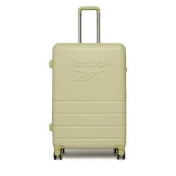 Walizka duża Reebok. Zielone walizki Reebok, duże. Za 349.99 zł.