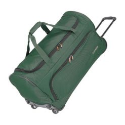 Torba podróżna travelite Basics L. Zielone torby podróżne Travelite, bez wzorów, z materiału, duże. Za 274.00 zł.
