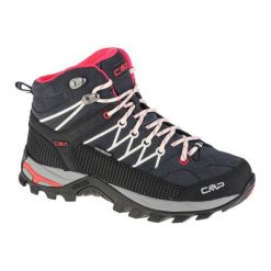 Buty CMP Rigel Mid 3Q12946-76UC czarne. Czarne buty trekkingowe z gumy, bez zapięcia. Za 612.02 zł.