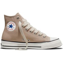 Buty sportowe Converse Chuck Taylor Throwback. Brązowe buty treningowe Converse, bez wzorów, z materiału, bez zapięcia. Za 590.00 zł.