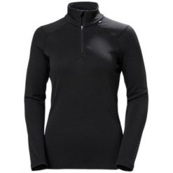 Bluza damska 1/2 zip Helly Hansen Lifa Merino Midweight. Czarne bielizna termoaktywna damska Helly Hansen, bez wzorów, bez ramiączek. Za 471.00 zł.