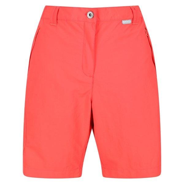 Damskie Szorty Trekkingowe Chaska II. Brązowe szorty Regatta, bez wzorów, sportowe. Za 56.99 zł.