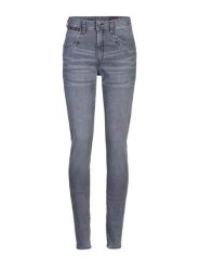 Herrlicher Dżinsy - Skinny fit - w kolorze szarym rozmiar: W25. Szare jeansy Herrlicher, bez wzorów, z podwyższonym stanem. Za 127.95 zł.