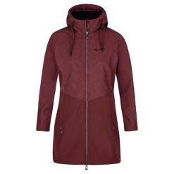 Damski płaszcz softshell Kilpi LASIKA-W. Czerwone płaszcze Kilpi, na jesień, m, bez wzorów, z materiału, bez kaptura. Za 275.00 zł.