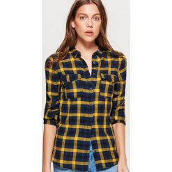 Koszula w kratę - Żółty. Koszule marki QUECHUA. W wyprzedaży za 29.99 zł.