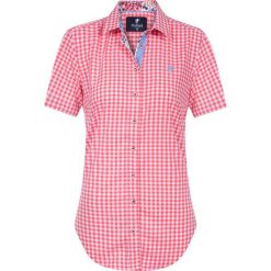 Koszula w kolorze koralowym ze wzorem. Koszule Denim Culture. W wyprzedaży za 99.95 zł.