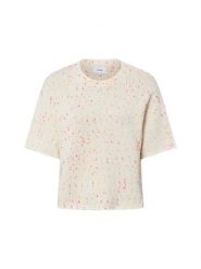 Nümph Sweter z krótkim rękawem - NUNepsa Kobiety biały, S. Białe swetry Nümph, na lato, s, bez wzorów, bez ramiączek. Za 229.95 zł.