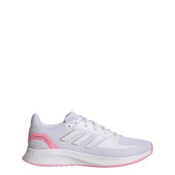 Buty do biegania dla kobiet adidas Falcon 2.0. Białe buty do biegania adidas, bez wzorów, z gumy, bez zapięcia, do biegania. Za 298.50 zł.