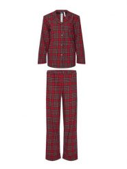 Polo Ralph Lauren Piżama 4P8043 Czerwony Relaxed Fit. Czerwone piżamy Polo Ralph Lauren, l, bez wzorów, z bawełny, bez kołnierzyka, bez ramiączek. Za 799.99 zł.