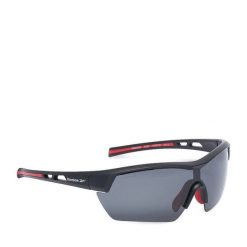 Okulary przeciwsłoneczne Reebok. Czarne okulary przeciwsłoneczne Reebok, bez wzorów. Za 149.99 zł.