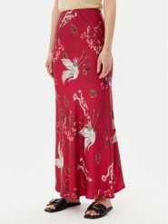 ViCOLO Spódnica maxi TD0472 Bordowy Slim Fit. Czerwone spódnice ViCOLO, s, bez wzorów, z wiskozy, maxi. Za 289.99 zł.