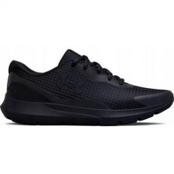 Buty do biegania damskie Under Armour Surge 3. Czarne buty do biegania Under Armour, bez wzorów, z materiału, bez zapięcia, do biegania. Za 196.99 zł.