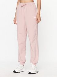 Fila Spodnie dresowe FAW0559 Różowy Relaxed Fit. Czerwone spodnie dresowe Fila, bez wzorów, z bawełny. Za 209.99 zł.