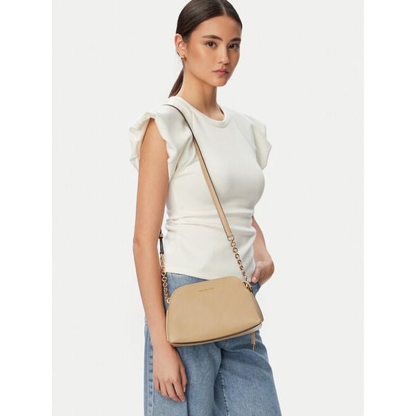 Torebka MICHAEL Michael Kors. Brązowe listonoszki MICHAEL Michael Kors, bez wzorów, bez dodatków. Za 865.99 zł.