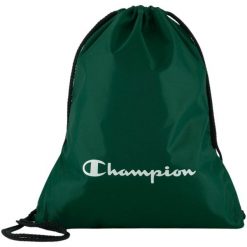 Worek na buty Champion Satchel. Zielone buty treningowe Champion, bez wzorów, bez zapięcia. Za 39.99 zł.
